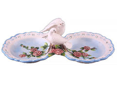 Менажница Голуби 14х18х5см 59-492