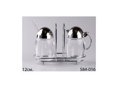 Цукорниця+вершник на підставці 12см 584-016