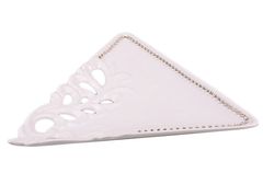 Блюдо фигурное Цветочные узоры 28см 496-051