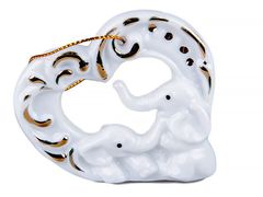 Фигурка декоративная Новогодняя коллекция Слоненок 5см 149-1021