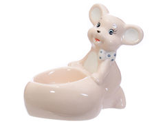 Свічник Мишка 12см 919-325