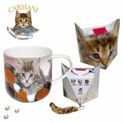 Кружка+брелок Котенок 500мл 017-0019