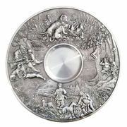 Тарелка декоративная Охота 32см 10069a