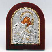 Икона Богородицы Сладкое Лобзание 19х15см 813-1080