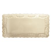 Блюдо прямокутне Crema біж 35см 36685