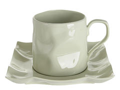 Чашка для чая с блюдцем Антисимметрия 250мл 264-687