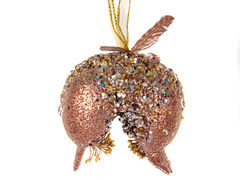 Ёлочная игрушка Новый год Гранат 11,5см 66-137