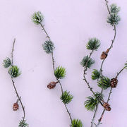 Новогодний декор Сосновая ветка 147см AL22462