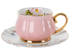 Чашка для чая с блюдцем 200мл 975-025