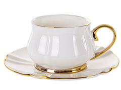 Чашка для чая с блюдцем 200мл 975-038