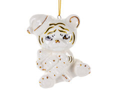 Статуэтка Тыгр с ёлкой 8см 149-450