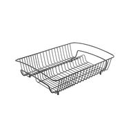 Сушилка для посуды черная 40х37х14см 321605