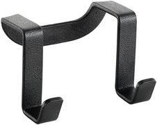 Крючок двойной черный 6см 352602