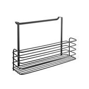 Полка подвесная Galileo черная 34см 352608
