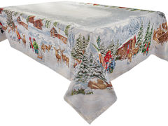 Скатерть с люрексом Bernard lurex 140х320см 732-198