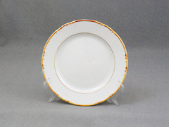 Набор десертных тарелок Constance Широкая отводка золото 19см