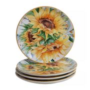 Набор тарелок салатных Букет Подсолнухов 23см 28166-set