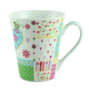 Кружка Flower голубая 270мл 16745-2