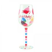 Бокал для вина Happy Birthday кекс 160мл 10012508-2