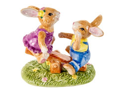 Фигурка декоративная Кролики 12см 59-259