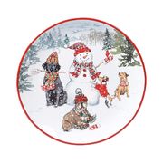 Блюдо круглое Рождественский Подарок 33см 28384