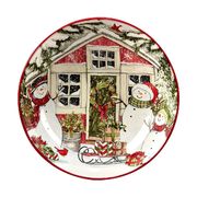 Салатник Рождественский Домик 33см 37260