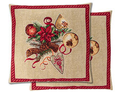 Наволочка c люрексом Santa Claus 45см 732-245