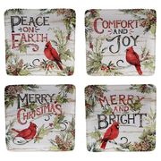 Тарелка салатная Прекрасное Рождество 22см 28346-1