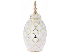 Ваза с крышкой 16,5x34,5см 682-054