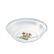 Тарелка детская глубокая Bimbi прозрачный 17,5см 07681200