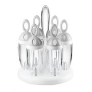 Набор для специй на подставке прозрачный 21,5х16,5см 16810033