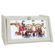 Хлебница Кафе 21х40,5х30,5см mz508557