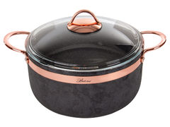 Кастрюля с крышкой Antrasite Copper 6,5л 764-007