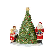 Подсвечник Christmas Toys Санта с елкой 20х17х23см 1483276641