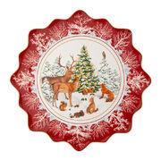 Блюдо круглое Toy's Fantasy Лесные животные 42см 1483322249