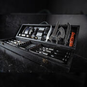 Шашлычный набор черный G006