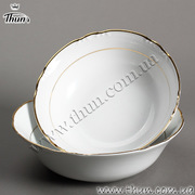 Набор салатников Constance Широкая отводка золото 13см