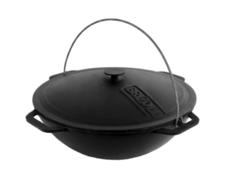 Казан с крышкой Азия 6л KA06-1