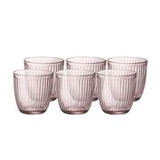 Набор стаканов для напитков Line розовый 290мл 580501VNA021990/6 - в интернет-магазине Мир посуды Набор стаканов для напитков Line розовый 290мл 580501VNA021990/6 - Мир посуды