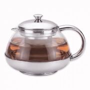 Чайник заварювальний з кришкою та ситечком 600мл KM-4315