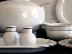 Перечница Catrin Двойная отводка платина