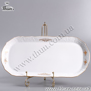 Поднос прямоугольный Bernadotte Нежное кружево 37см