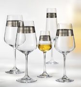 Набор бокалов для вина Sandra Q7989 350мл 40728/350/Q7989