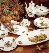 Фруктовница на ножке Bernadotte Охотничьи сюжеты 23см - в интернет-магазине Мир посуды Фруктовница на ножке Bernadotte Охотничьи сюжеты 23см - Мир посуды