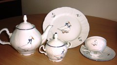 Ваза Bernadotte Гуси 23см - в интернет-магазине Мир посуды Ваза Bernadotte Гуси 23см - Мир посуды